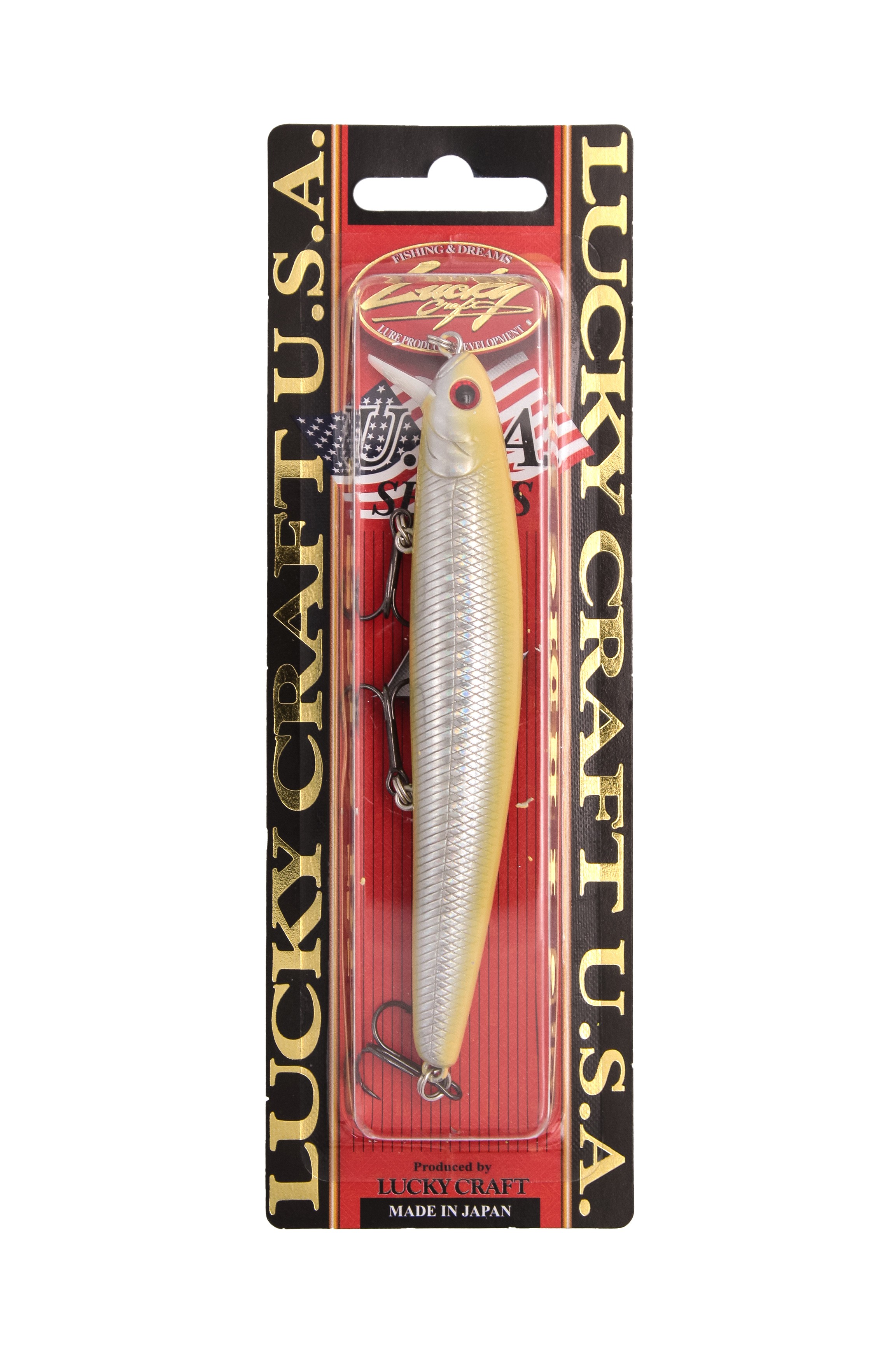 Воблер Lucky Craft Flash Minnow 110WK 110 Wake-Bone Shad - фото 1