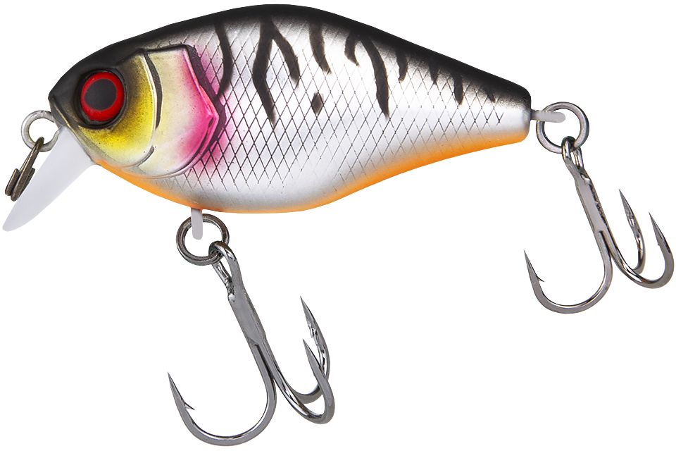 Воблер Jackall Chubby 41 SR Silent uv mat silver tiger - фото 1