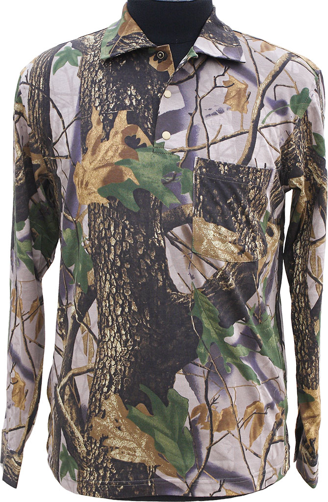 Рубашка ХСН длинный рукав лес - фото 1