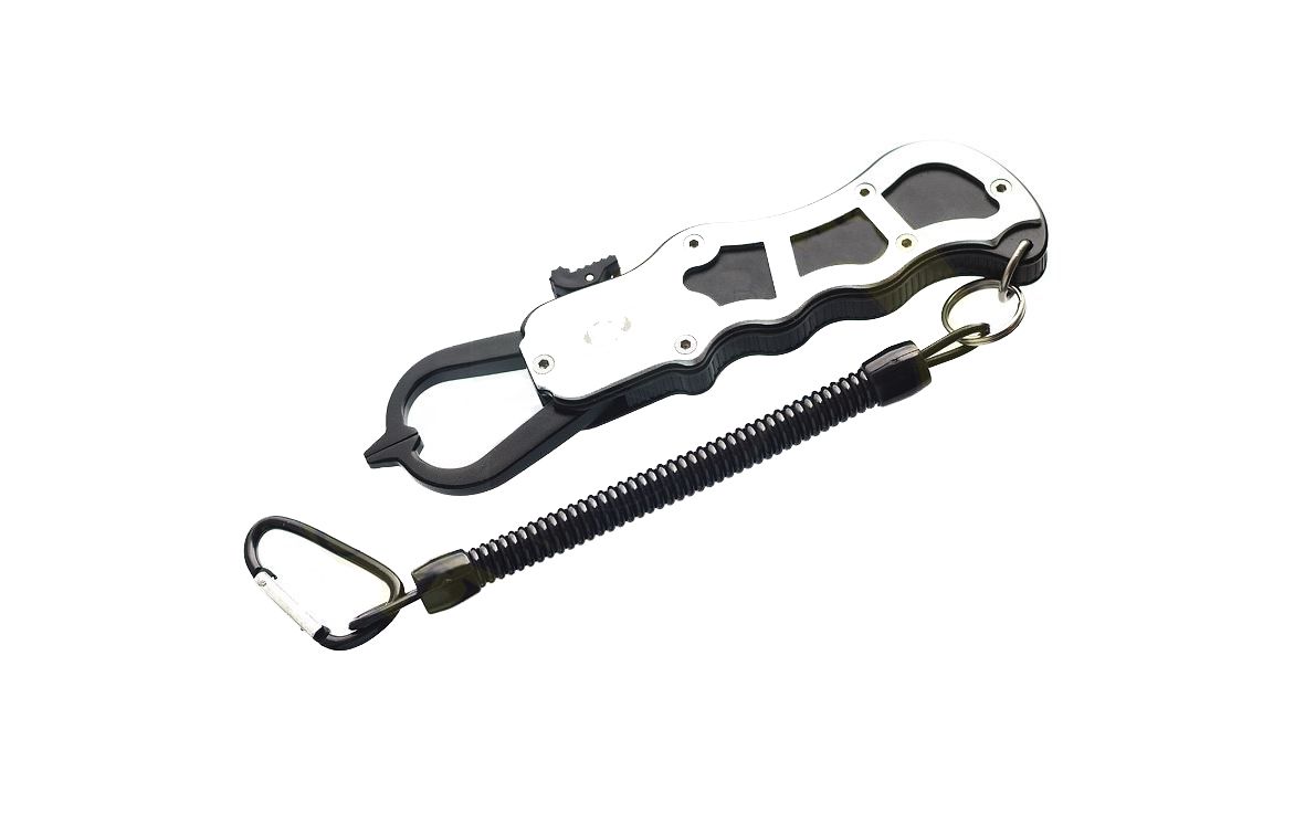 Захват для рыбы Grows culture Lip grip aluminum 6.5" серебро - фото 1