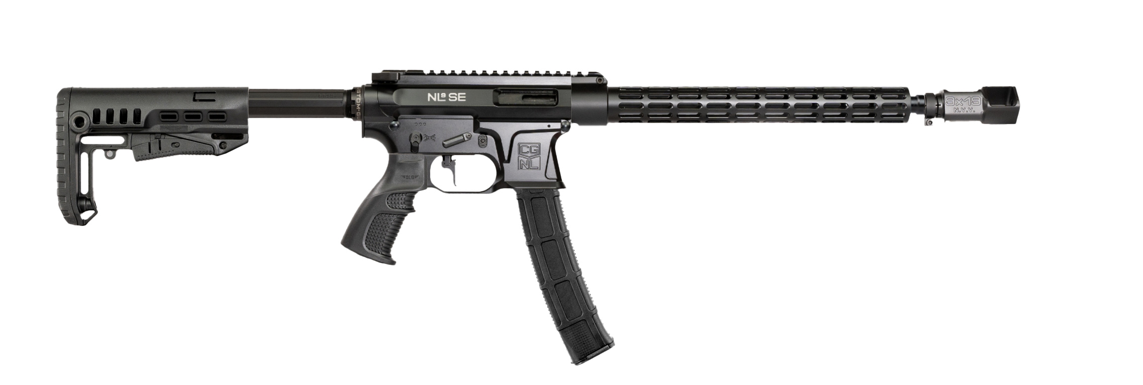 Карабин Adar 9x19 NL9SE S9 14'' резьба 16x1 Alfa Precision Сайга 9 Sport V2 - фото 1