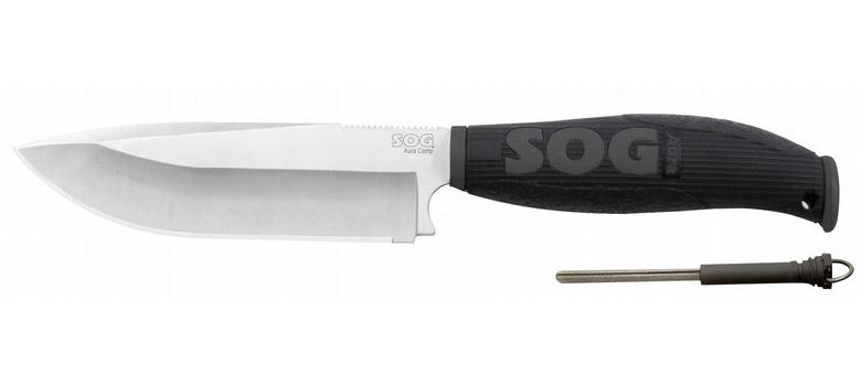 Нож SOG Aura - Camp фикс.клинок сталь 7Crl3 рукоять пластик - фото 1