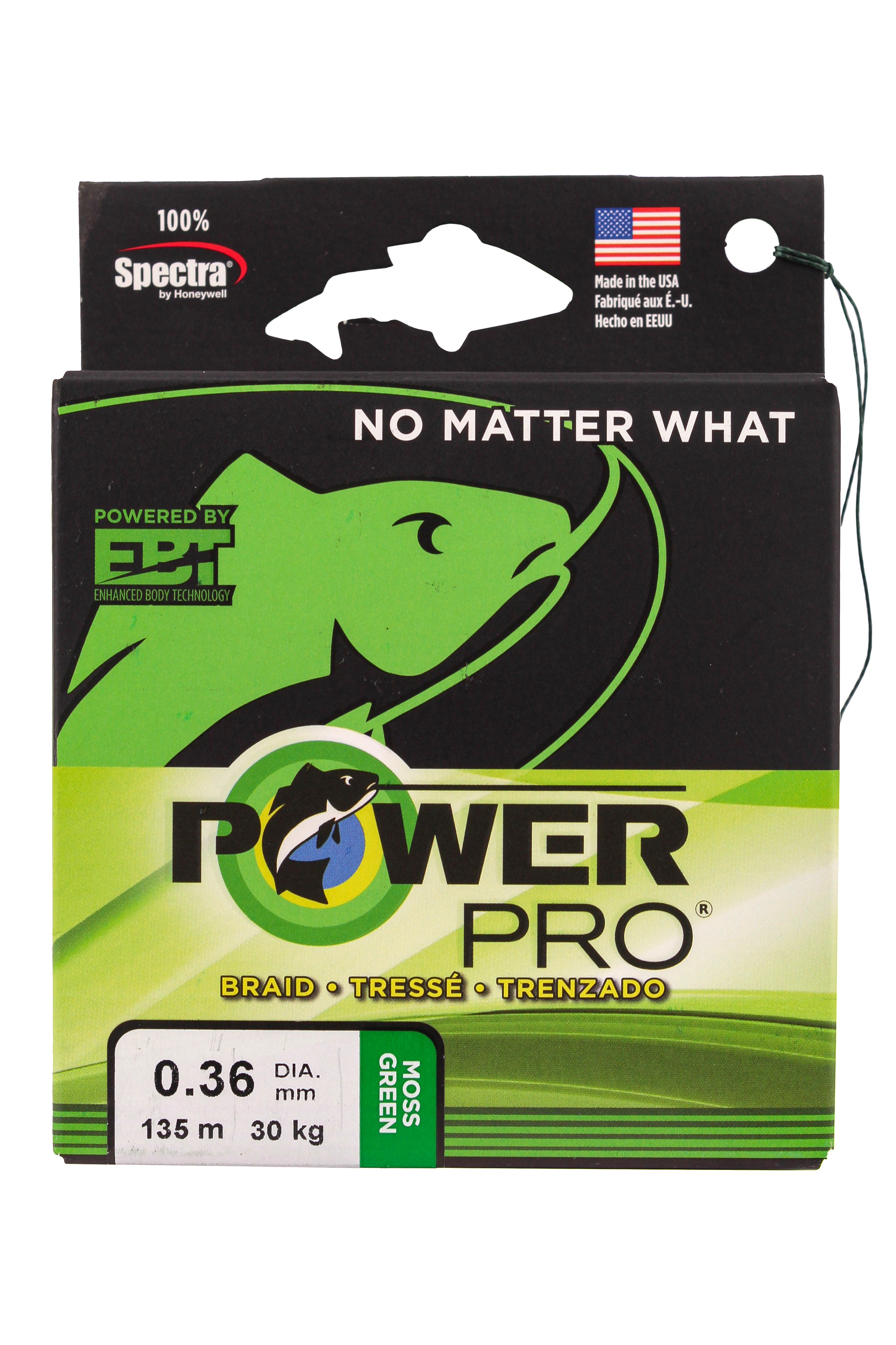 Шнур Power Pro 135м 0,36мм moss green - фото 1