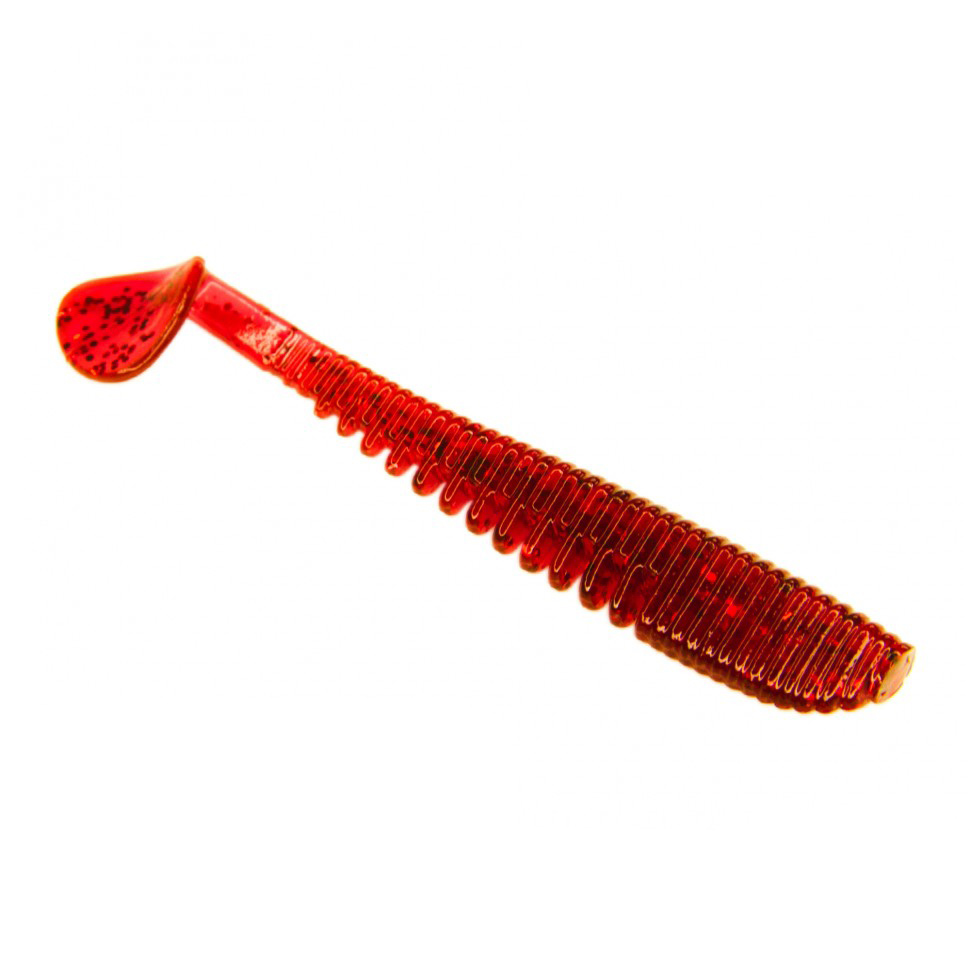 Приманка ESOX Awanura 2,5" 63мм цв.FK033 Bloodworm+ уп.8шт - фото 1