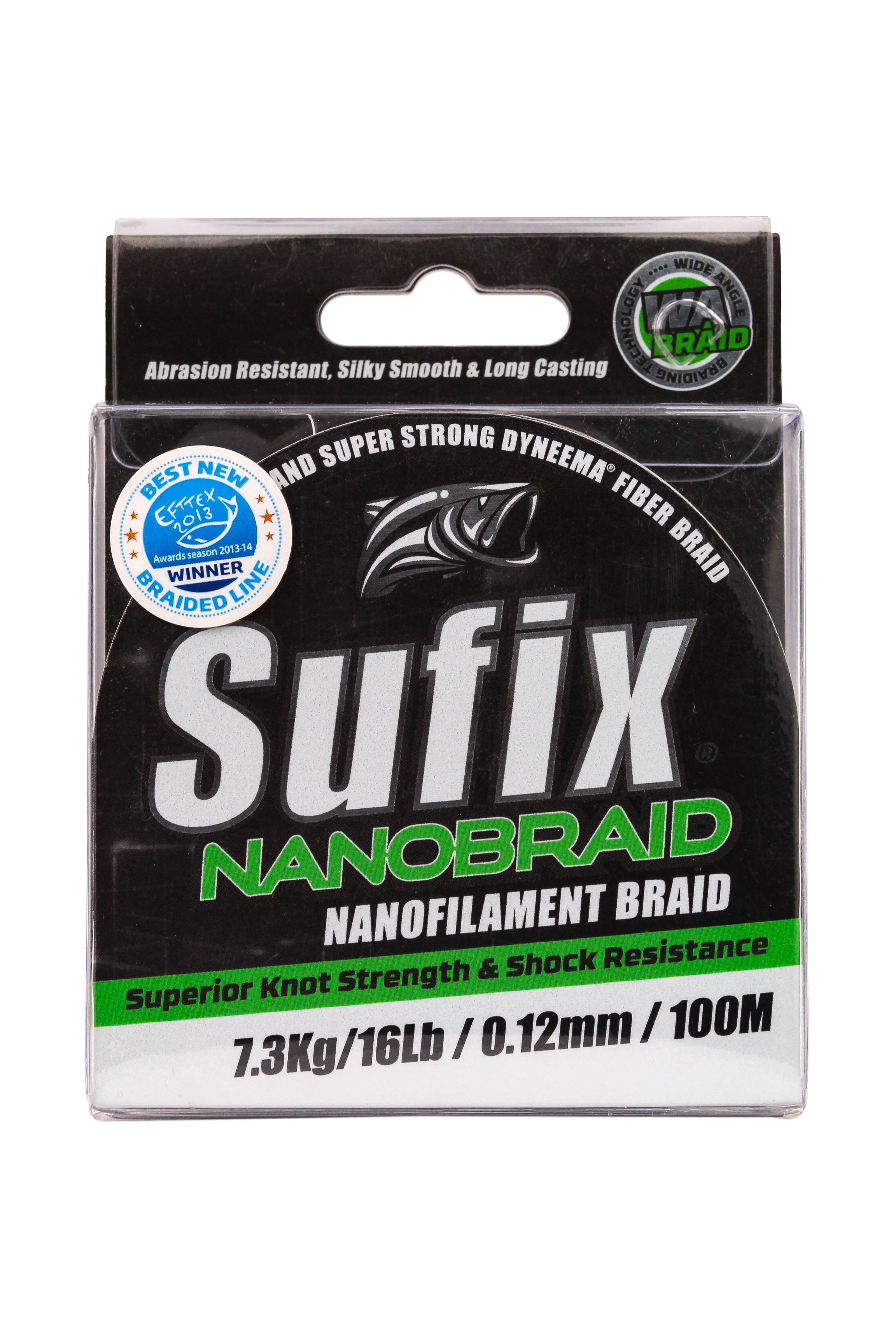 Шнур Sufix Nano Braid camo 100 м 0.12мм 7,3 кг - фото 1