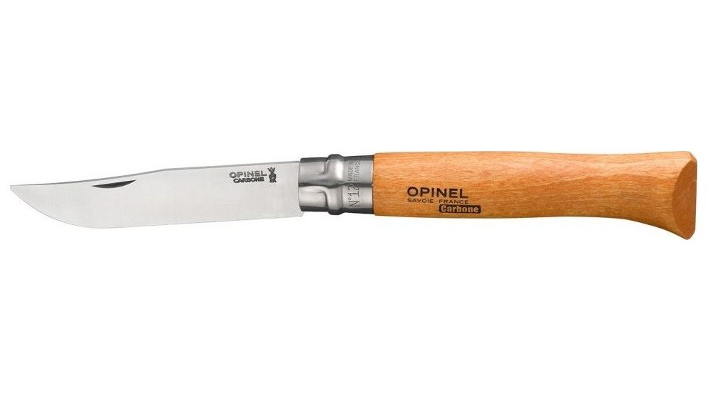Нож Opinel Carbon Tradition VRN №12 складной клинок 12см - фото 1