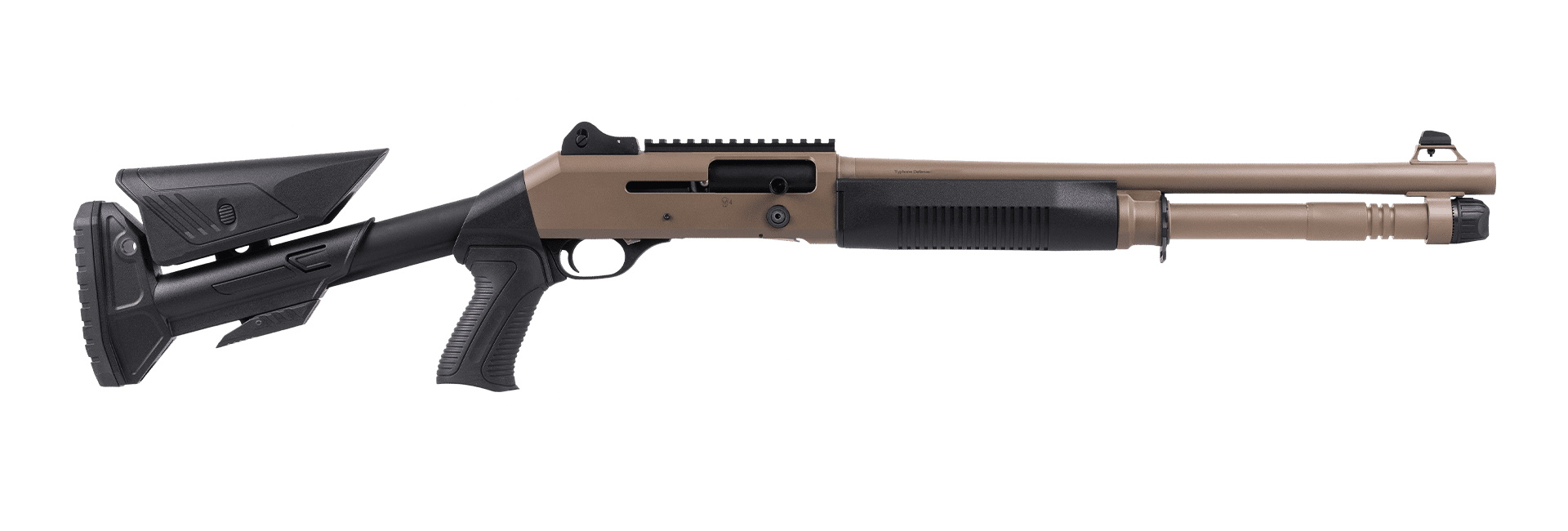 Ружье Typhoon 12x76 T4 Compact FDE 7+1 510мм - фото 1