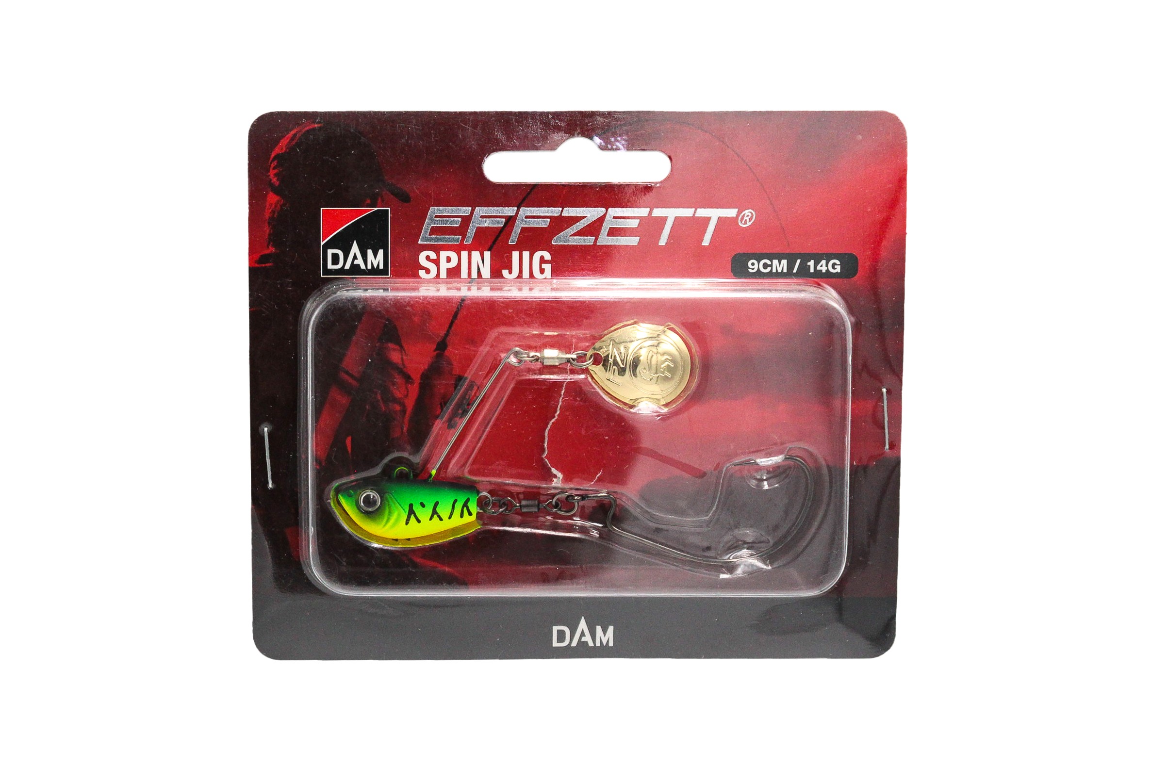 Спиннербейт DAM Effzett spin jig 14гр firetiger - фото 1