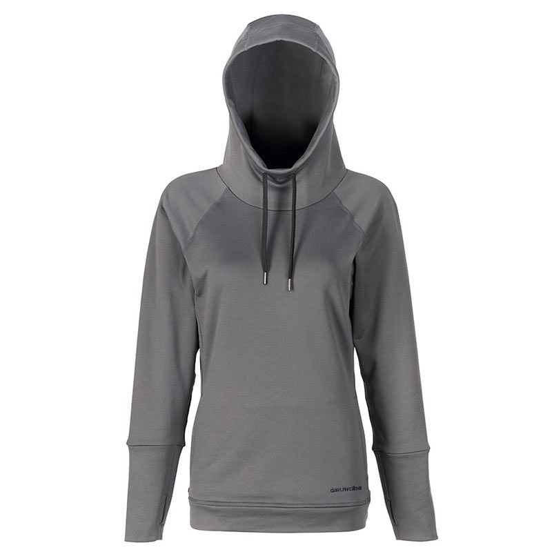 Толстовка Grundens Women's Maris Hoodie Charcoal  - фото 1