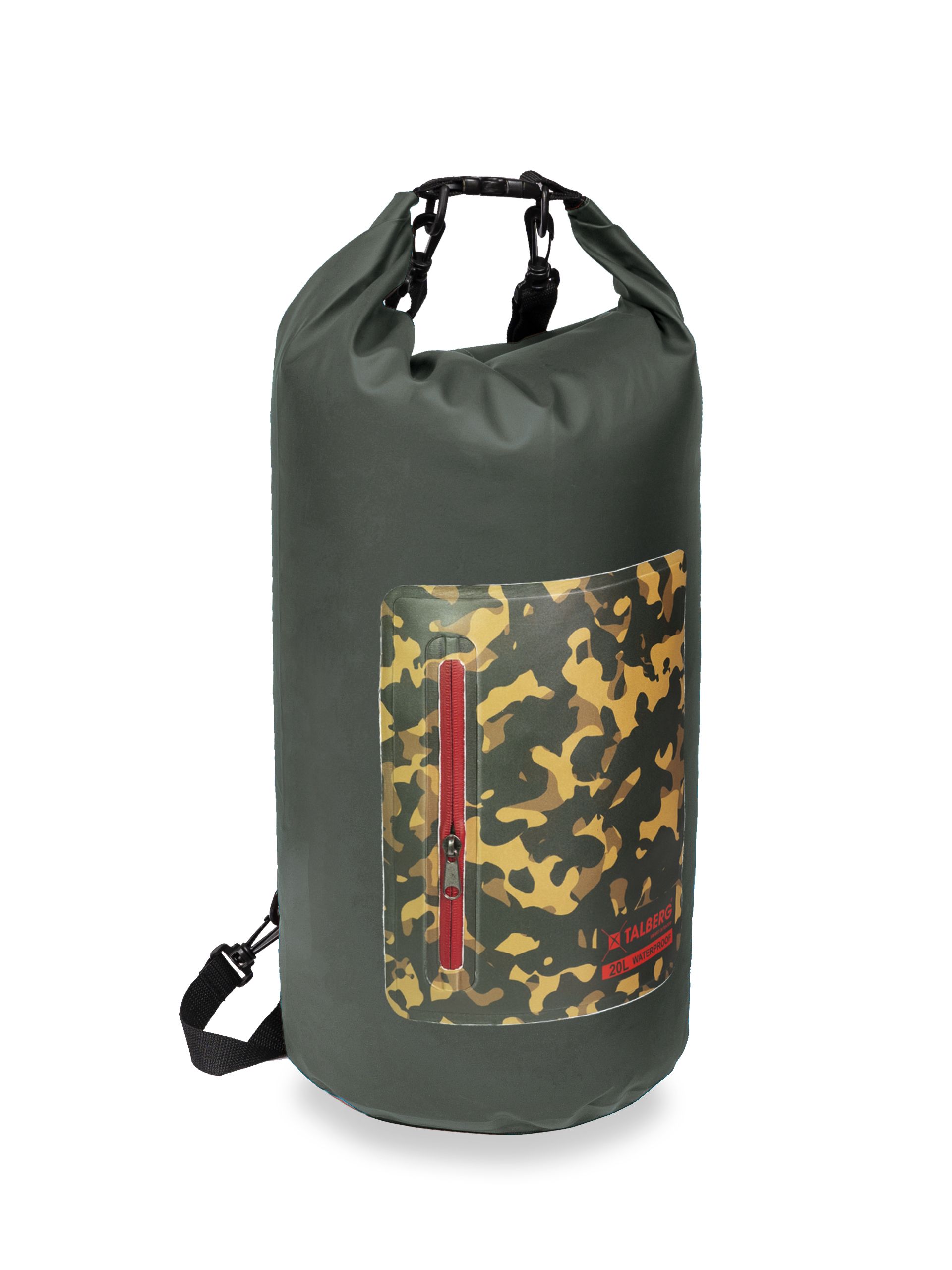 Гермомешок Talberg LIGHT POCKET PVC 20 олива - фото 1