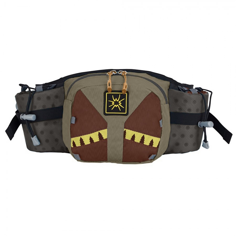 Сумка Samstrong Waist Bag поясная коричневый/светло-серый - фото 1