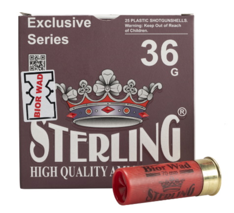 МП Патрон 12х70 Sterling 1 36г био - фото 1