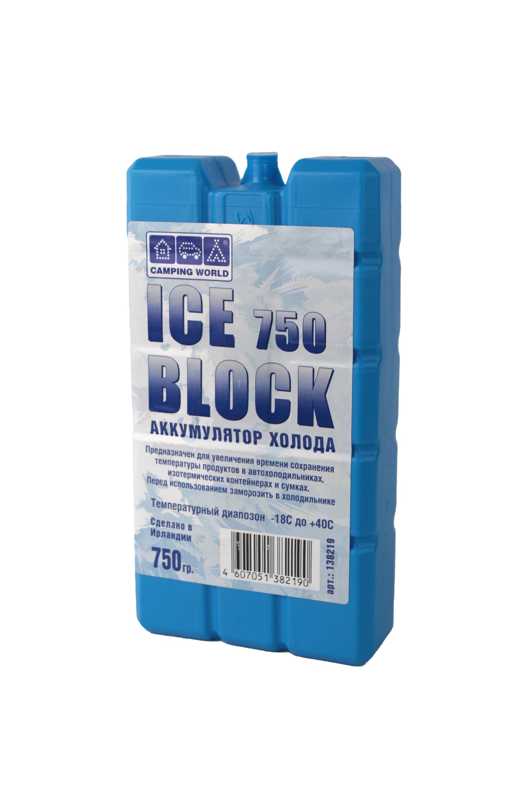 Аккумулятор холода Camping World Iceblock 750 - фото 1