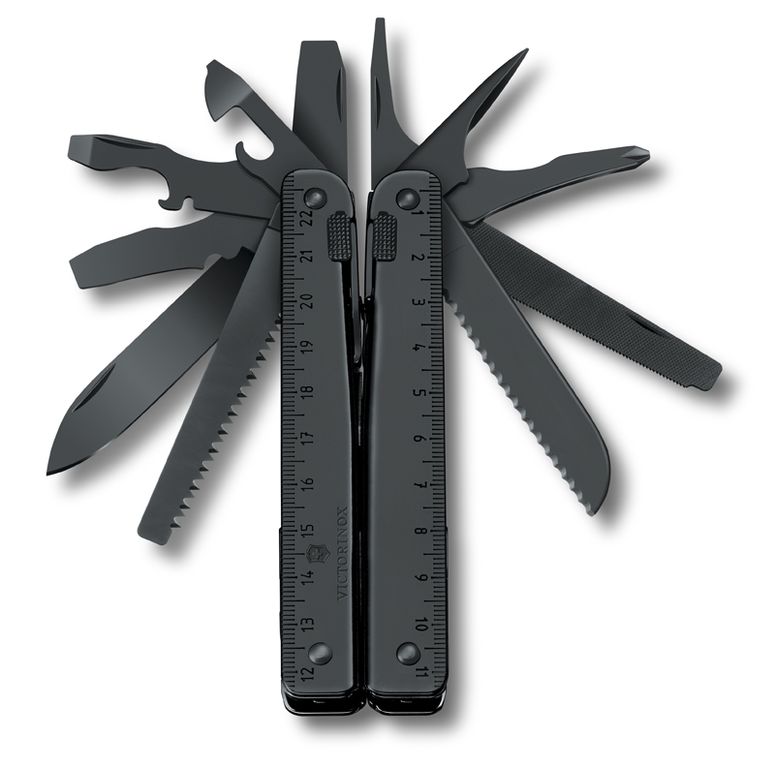 Мультиинструмент Victorinox SwissTool 115мм черный - фото 1