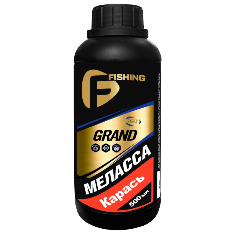 Меласса F-FISHING GRAND Карась 500мл - фото 1