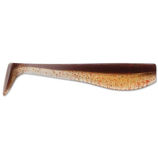 Приманка TriggerX виброхвост Paddle tail minnow 3,5" GSR - фото 1