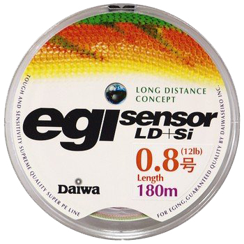 Шнур Daiwa EGI sensor LD+Si 120м 0,80мм - фото 1
