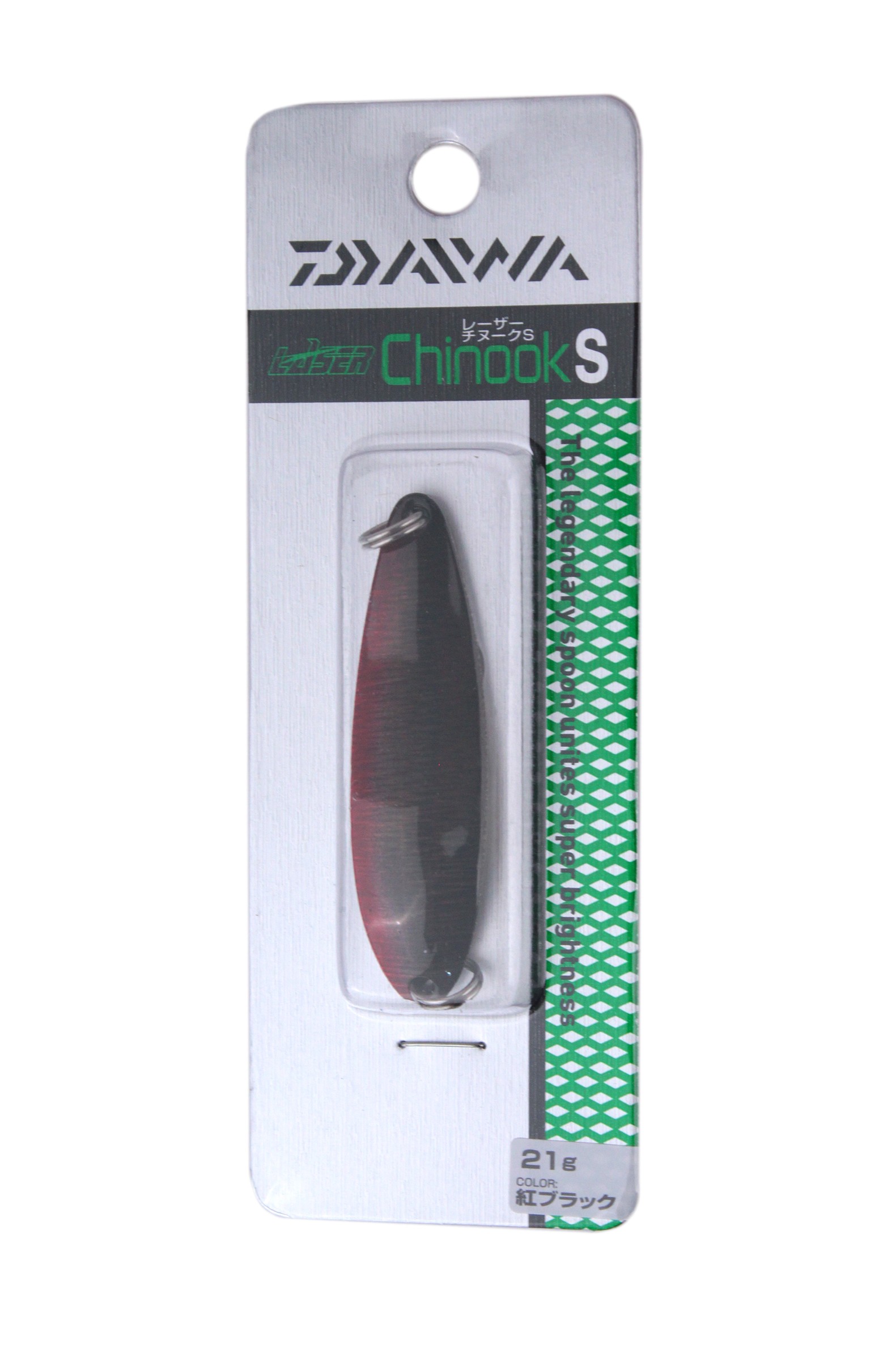 Блесна Daiwa Laser Chinook S 21гр deep red black - фото 1