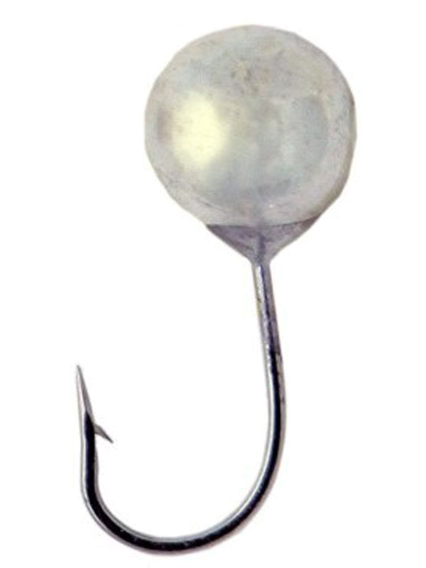 Мормышка Lumicom Дробинка вольф с отв 5,0мм Ag 1/10 - фото 1