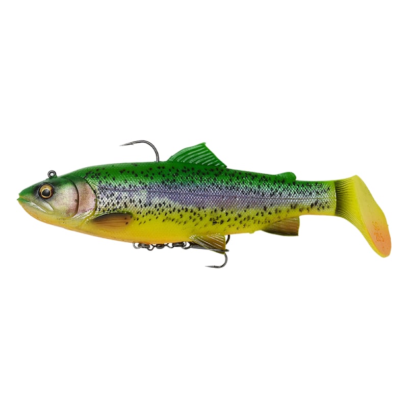 Приманка Savage Gear 4D Trout Rattle Shad 17см 80гр Medium Sink Firetrout - фото 1