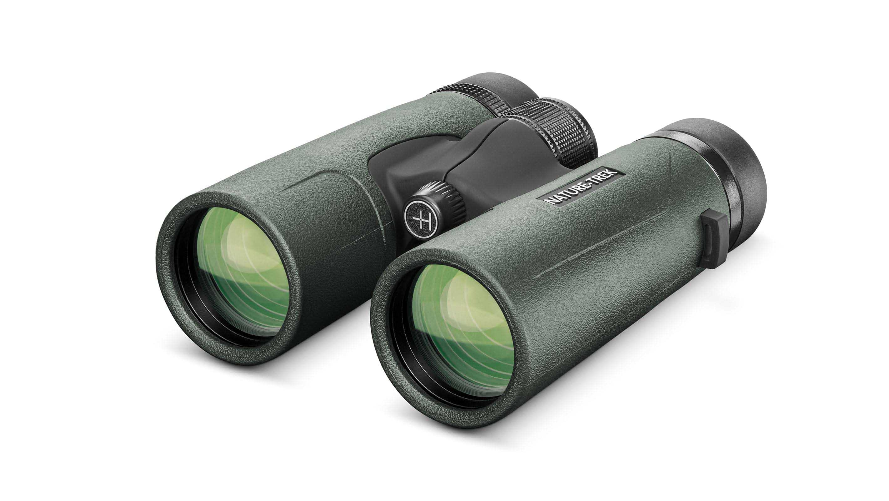 Бинокль Nature Trek 8x42 Binocular Green призма BAK-4 с фазовой коррекцией WP  - фото 1