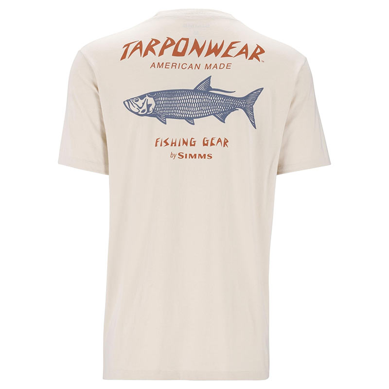 Футболка Simms Tarponwear T-Shirt Natural  - фото 1