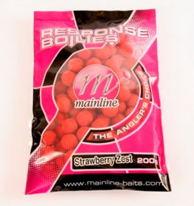 Бойлы Mainline Response range shelf life 18мм 450гр strawberry zest - фото 1