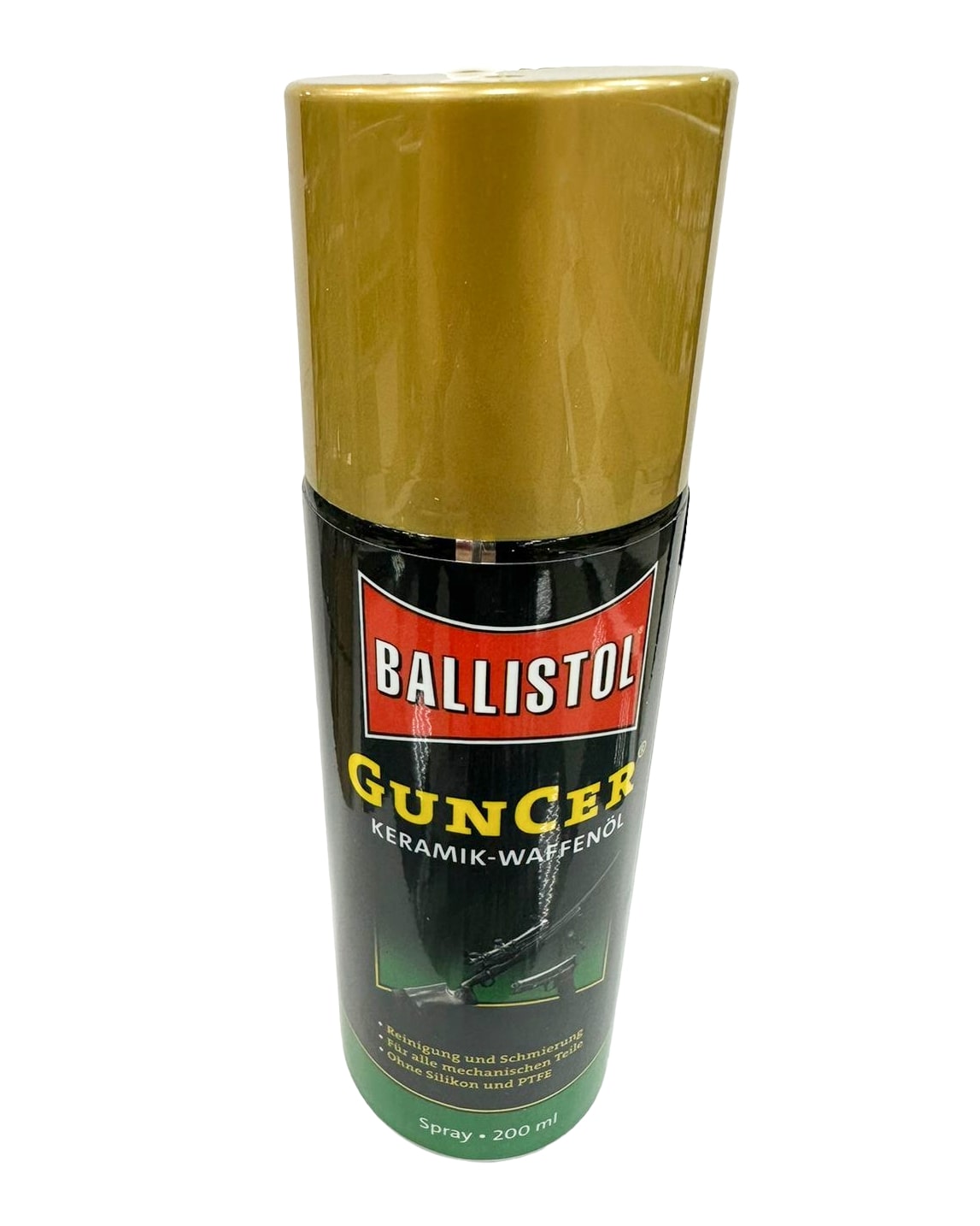 Масло оружейное Klever Ballistol GunCer spray 200мл