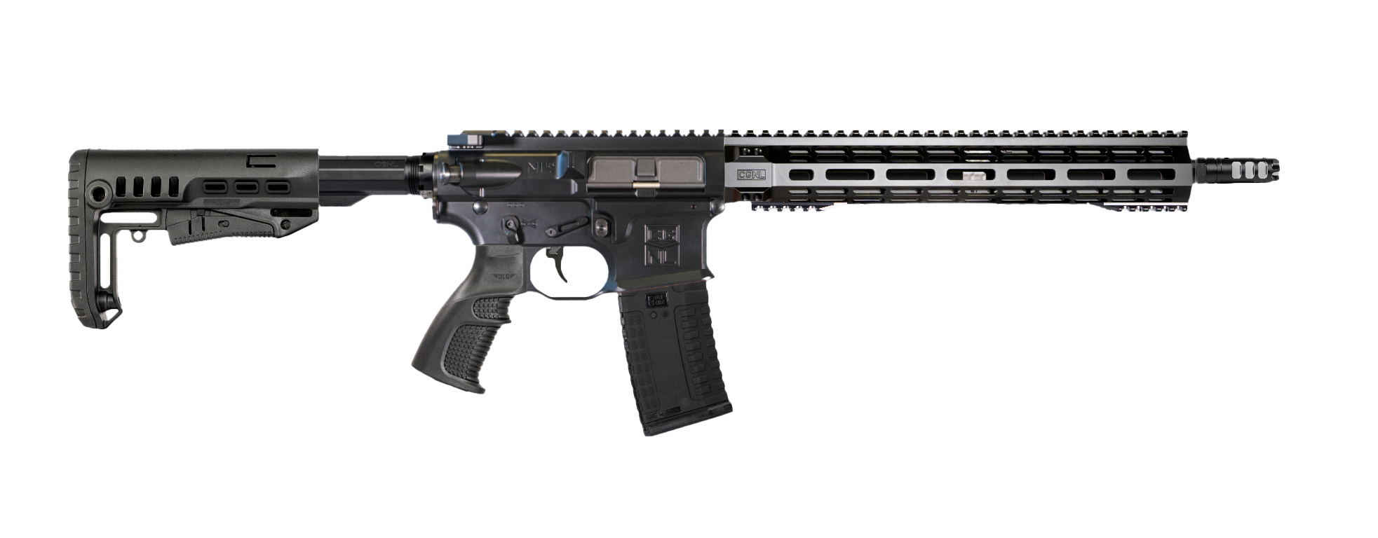 Карабин Adar 223 Rem NL15T Heavy 14,5 Carbine 1/2-28 AR15/STANAG Tactic V3 - фото 1