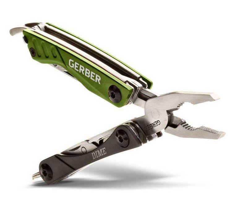 Мультиинструмент Gerber Dime Micro Tool Green - фото 1