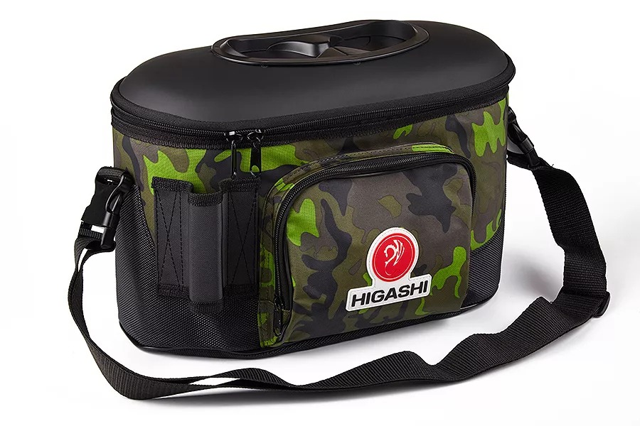 Термокан Higashi Live bait box 7,5L green camo - фото 1