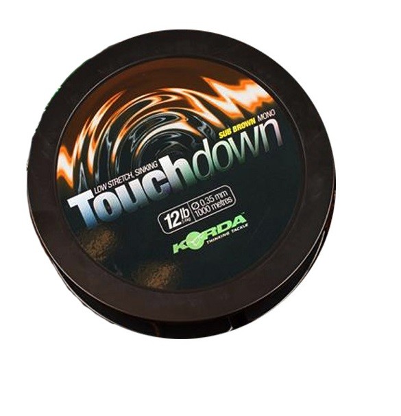 Леска Korda Touchdown brown 1000м 12lb - фото 1