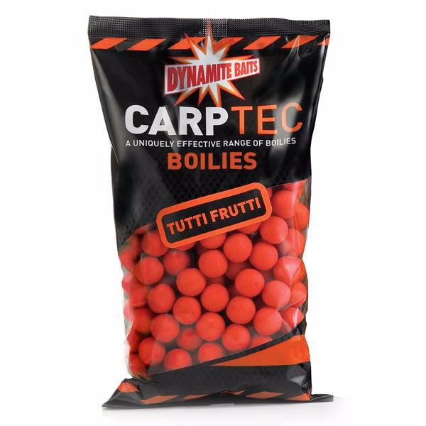 Бойлы Dynamite Baits Carp tec tutti frutti S/L 15мм 2кг - фото 1