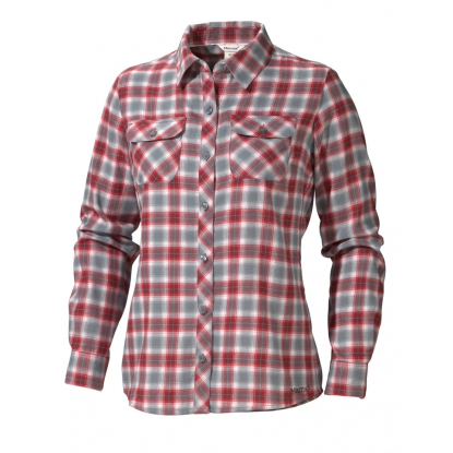 Рубашка Marmot Wm`s Southshore flannel ls dark red - фото 1