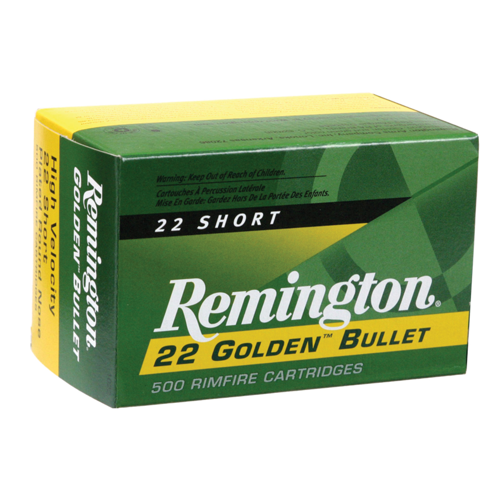 Патрон 22LR Remington Golden Bullet HP (525шт) - фото 1