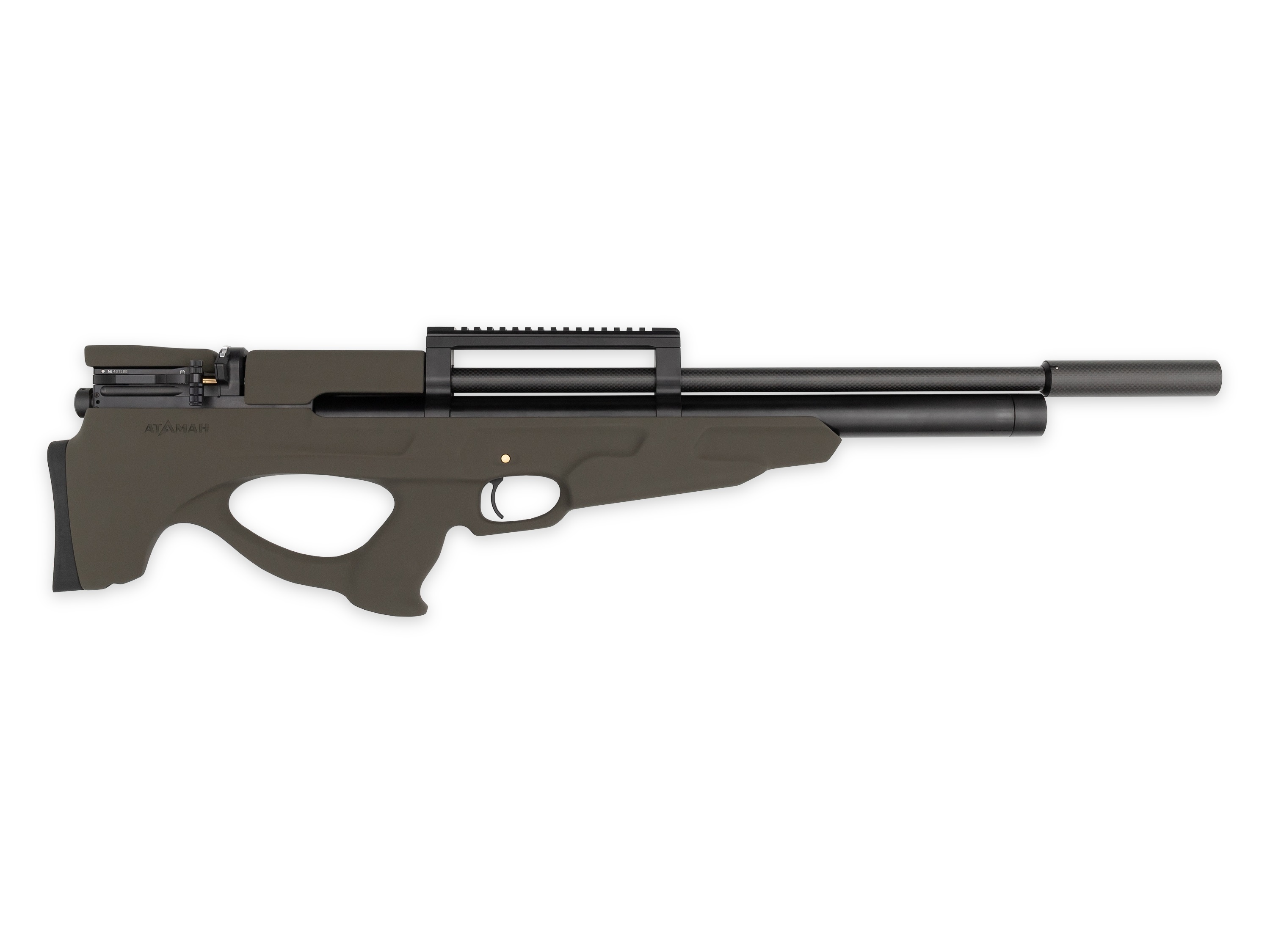 Винтовка Ataman М20 648 6,35мм полнотел оливковый - фото 1