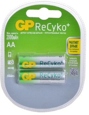 Аккумулятор GP AA 2100mAh ReCyko - фото 1