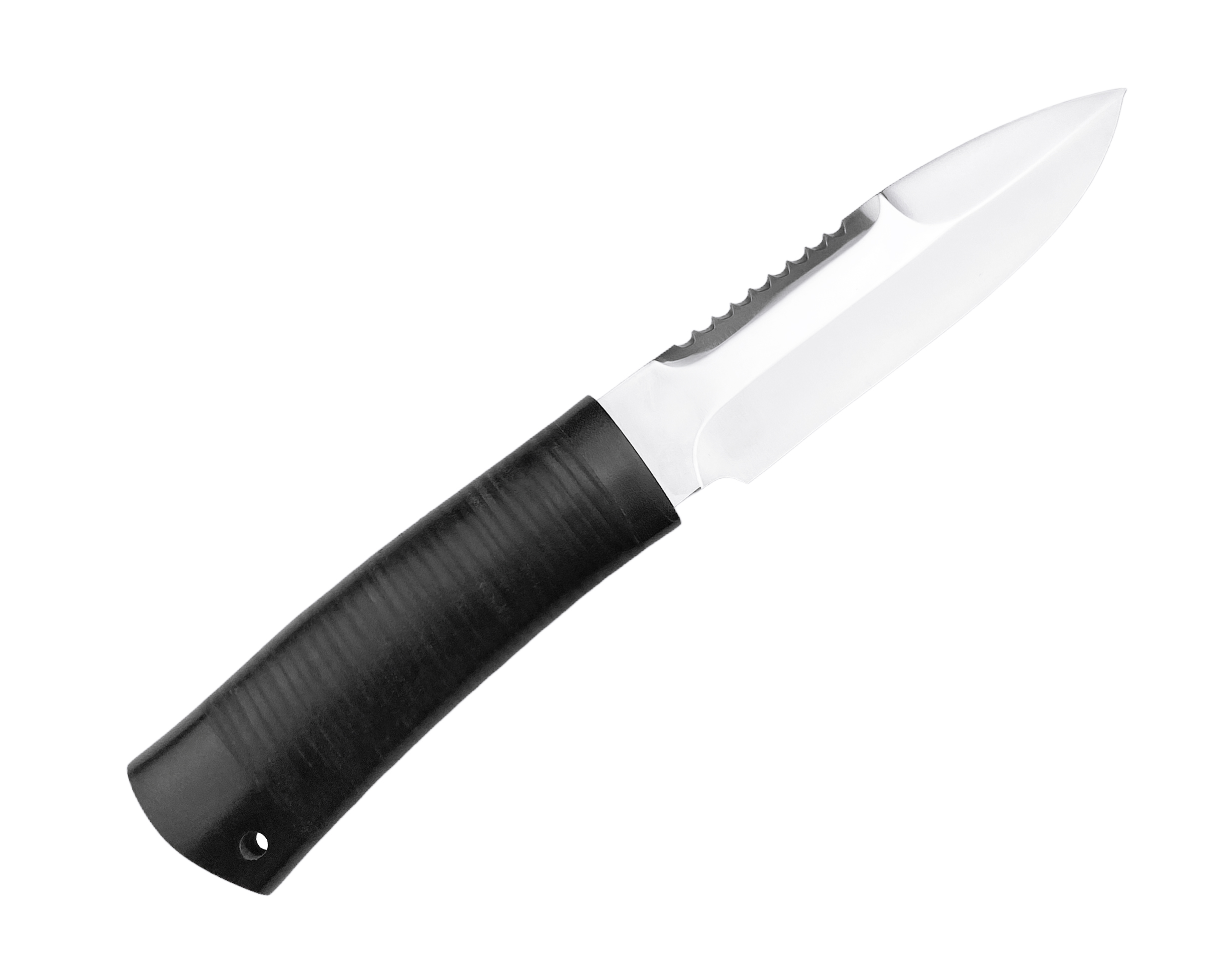 Нож Росоружие Спас-1 ЭИ-107 кожа  в е «Мир Охоты»