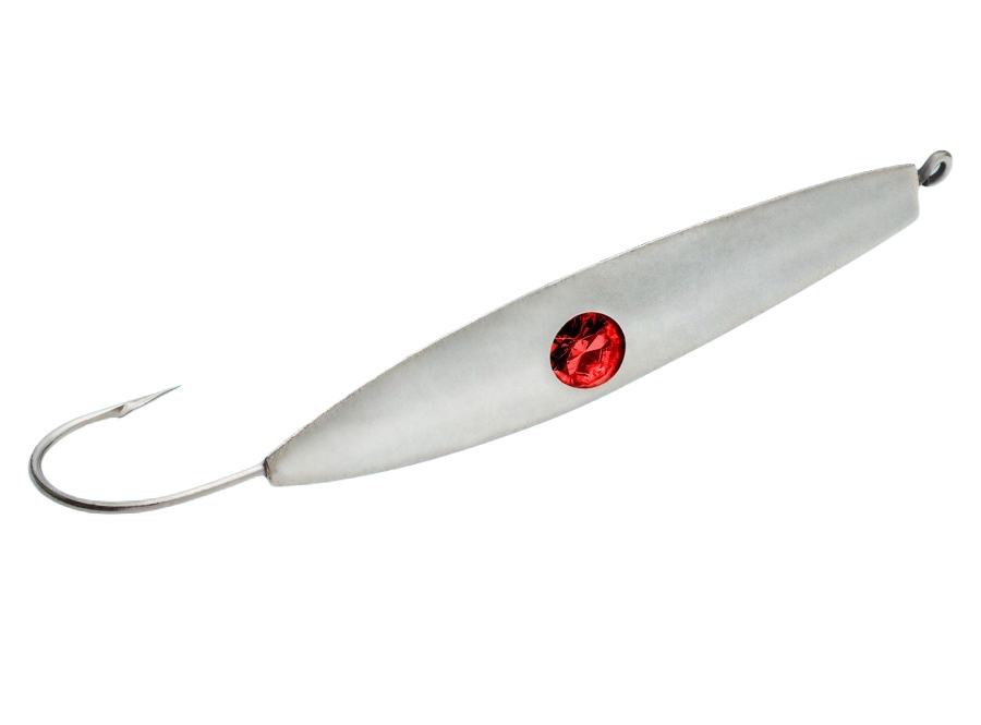 Блесна Sprut Ice Salmon 43мм 6,5гр Nickel - фото 1