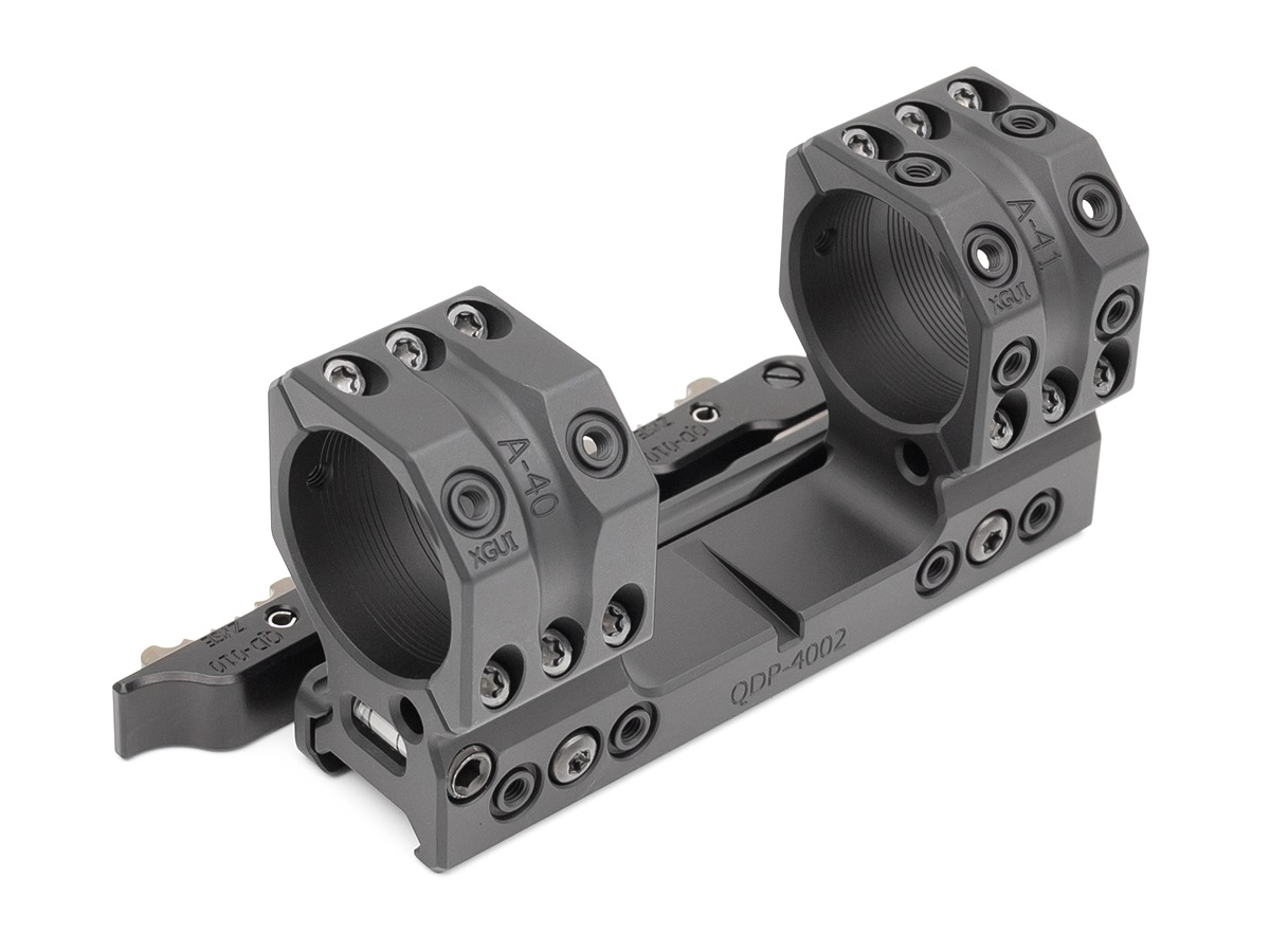 МП Кронштейн SPUHR (QDP-4002) быстросъемный на Picatinny (d34 mm / H38 mm / 0 - фото 1