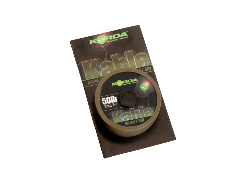 Поводочный материал Korda kable leadcore weed 7м  - фото 1
