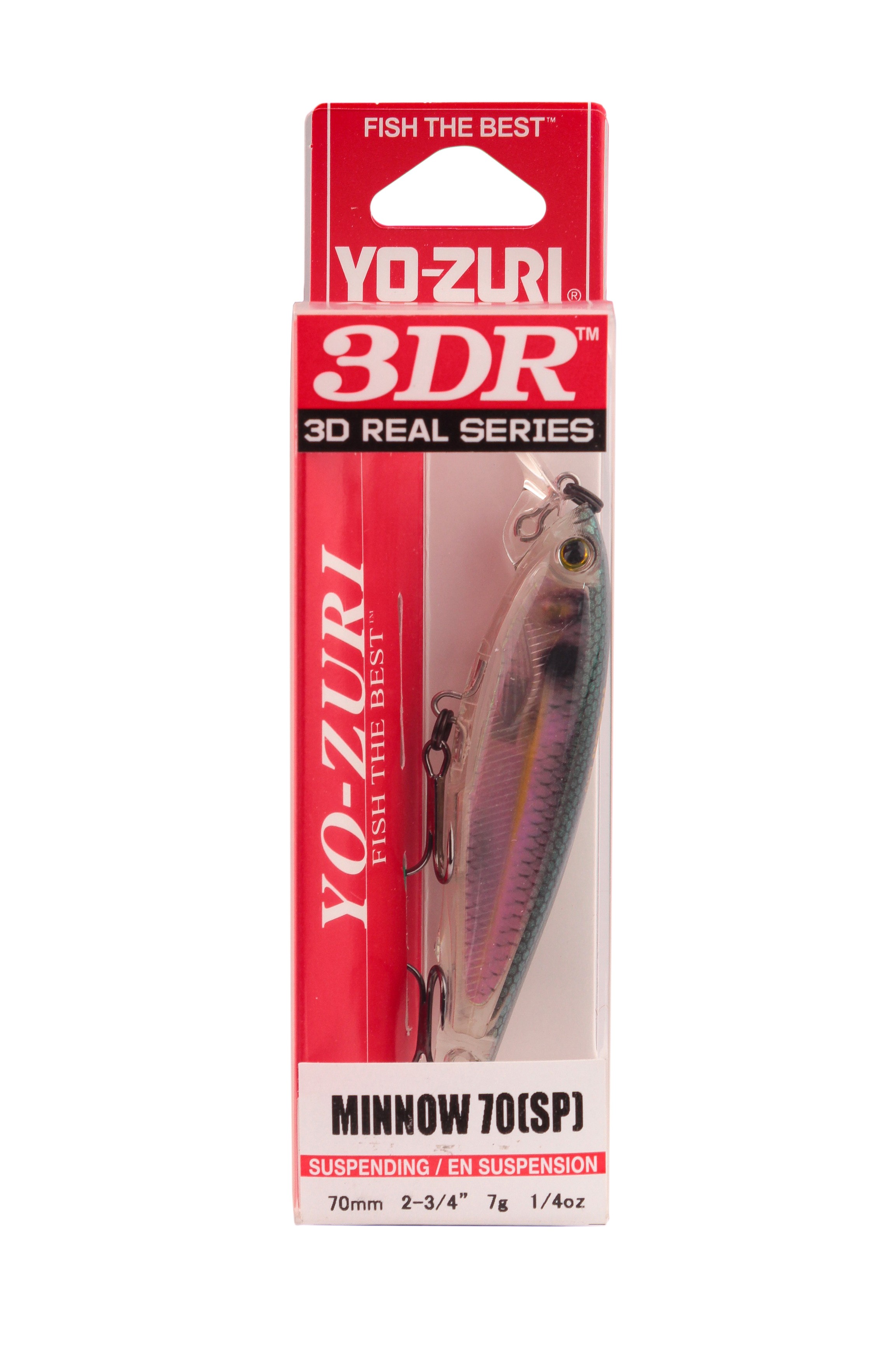 Воблер Yo-Zuri 3DR minnow 70SP R1308 RGZS - фото 1