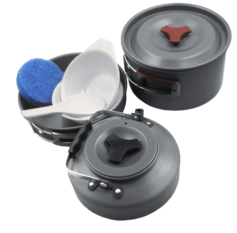 Набор Fire-Maple портативной посуды FMC-204 на 2-3 чел. - фото 1