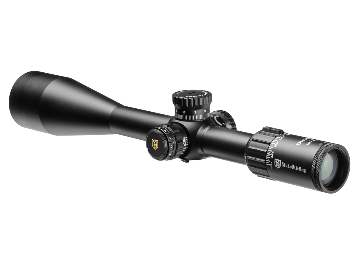 Прицел Nikko Stirling Diamond 10-40X56LR Skeleton HMD красн/зелен SF 30мм - фото 1