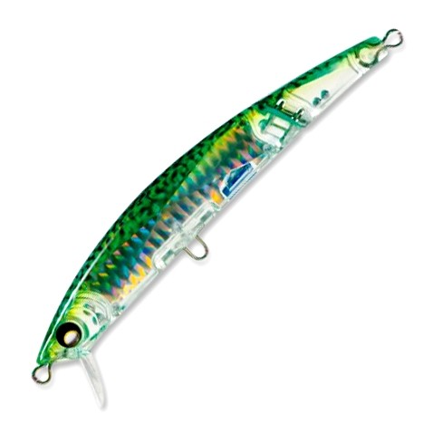 Воблер Yo-Zuri Crystal 3D minnow jointed F 130мм F1051 HGM - фото 1