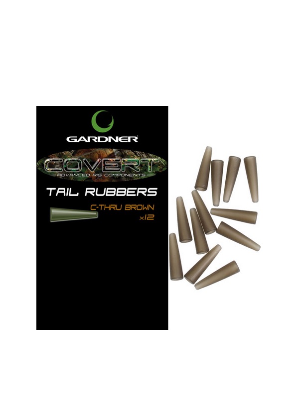 Конус Gardner Covert tail rubbers brown для клипсы - фото 1