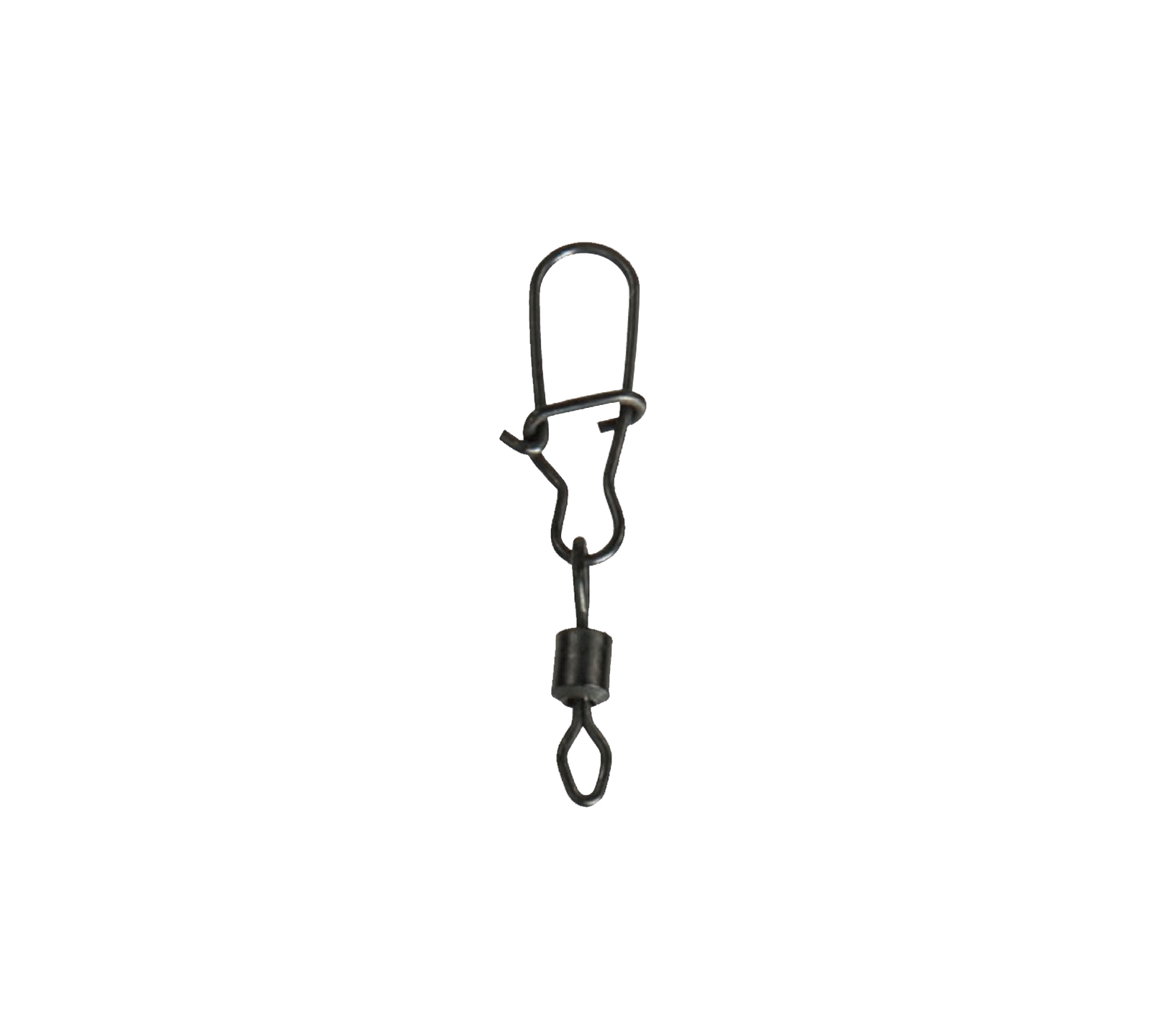 Застежка с вертлюгом Effzett D-Lock Snap Swivel 10 XS 12кг 10шт. в уп. - фото 1