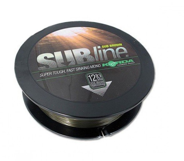 Леска Korda Subline ultra tough sinking mono brown 1000м 0,35мм - фото 1