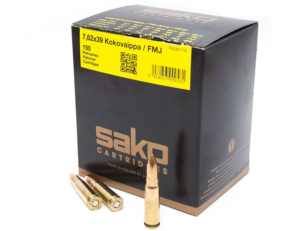 Патрон 7,62х39 Sako FMJ 8,0 Speedhead (150 шт) - фото 1