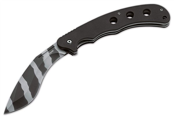 Нож Boker Magnum Pocket Khukri Tigerstripe складной сталь 44 - фото 1